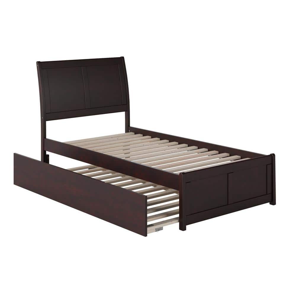 AFI Portland Twin Extra Long Bed with Matching Footboard and Twin Extra