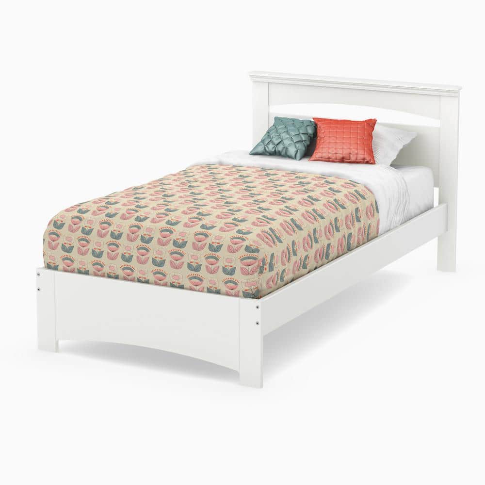 South Shore Libra Twin Bed Set - Pure White -  3860189