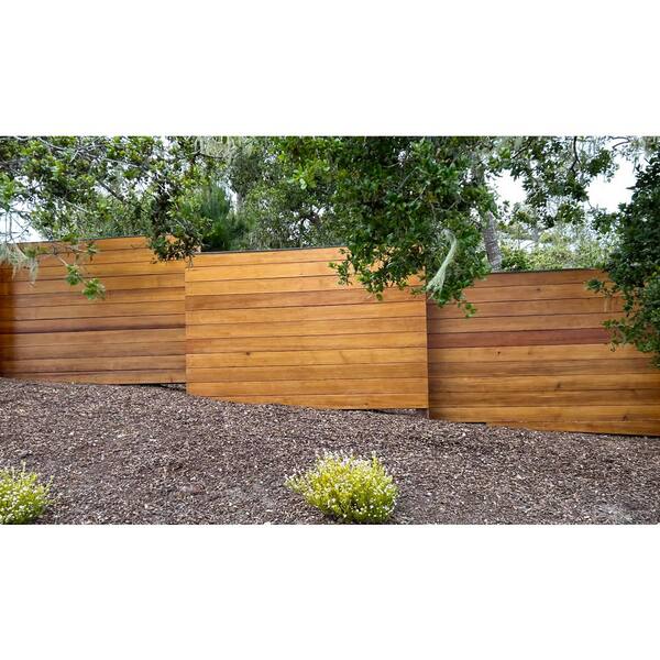 5/8-in x 12-in x 16-ft Redwood Flat-top Fence Picket