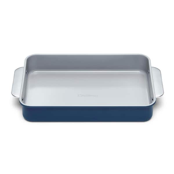 CARAWAY HOME Non-Stick Brownie Pan with handle Navy
