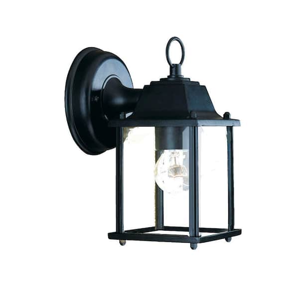Acclaim Lighting Builder's Choice Collection 1-Light Matte Black Outdoor Wall Lantern Sconce