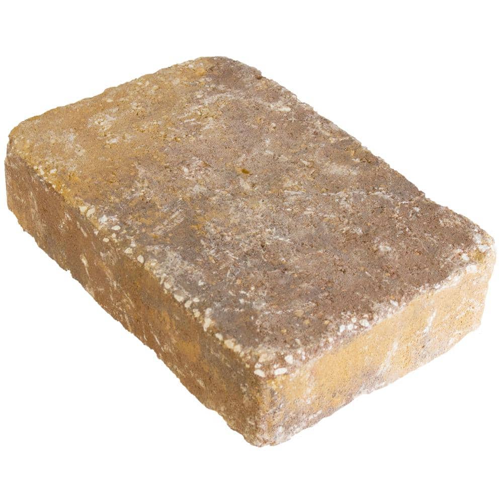 Valestone Valestone Hardscapes Marseilles 10.5 in. x 7 in. x 2.25 in. Harvest ...