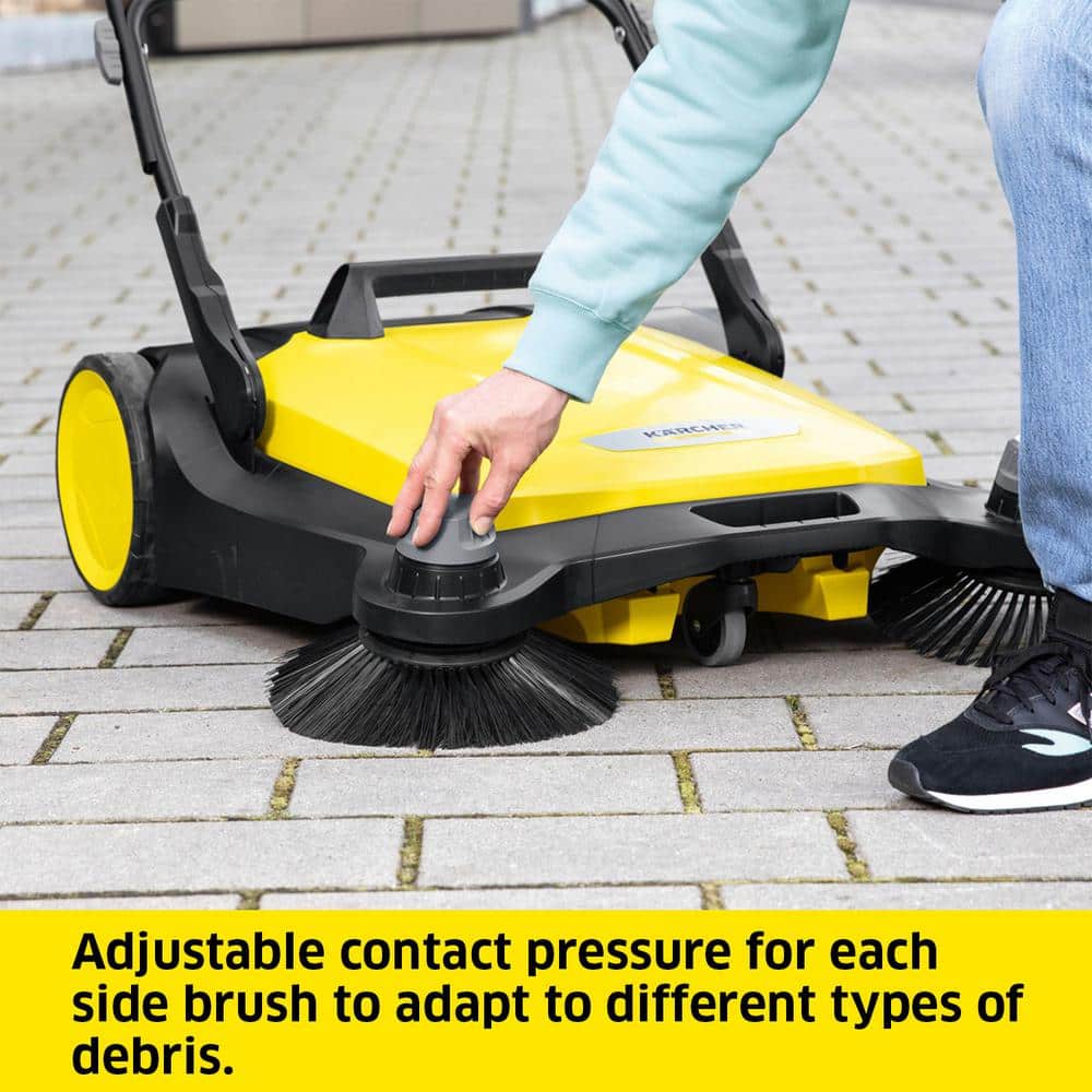 Kärcher S 6 Twin Yellow Cordless Walk-Behind Floor Sweeper