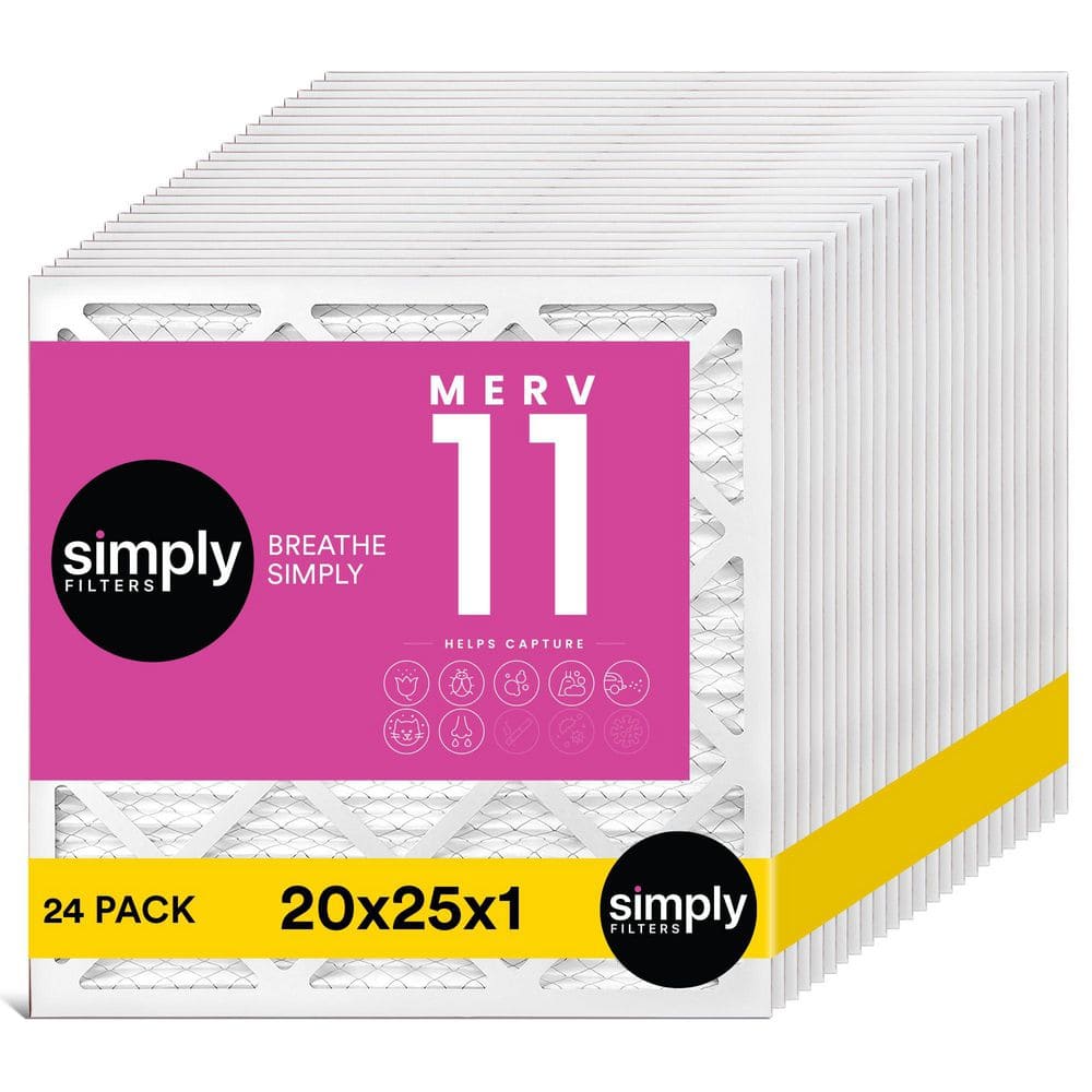 20 in. x 25 in. x 1 in. MERV 11 FPR 7 Pleated Furnace Air Filter (24-Pack) price history on PriceWatchPro