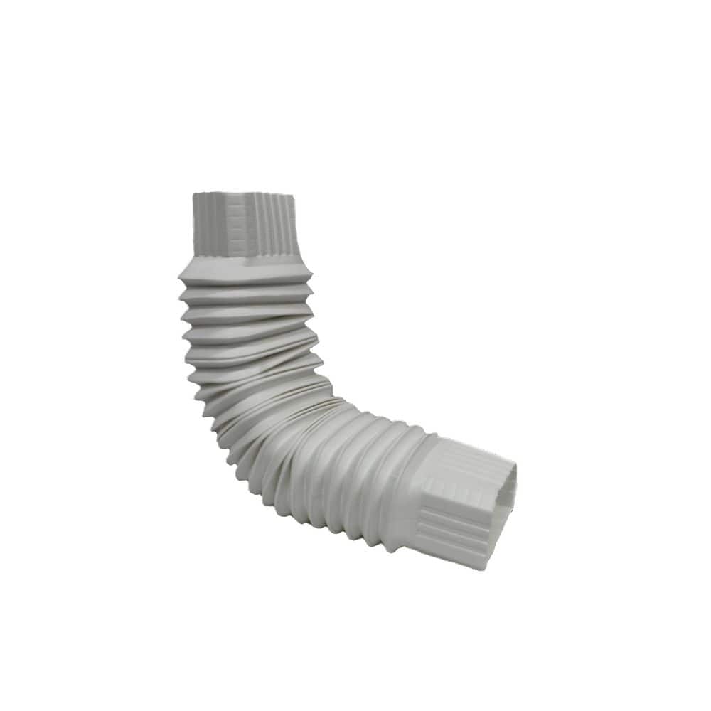 2 in. x 3 in. White Flexible Elbow Vinyl price history on PriceWatchPro