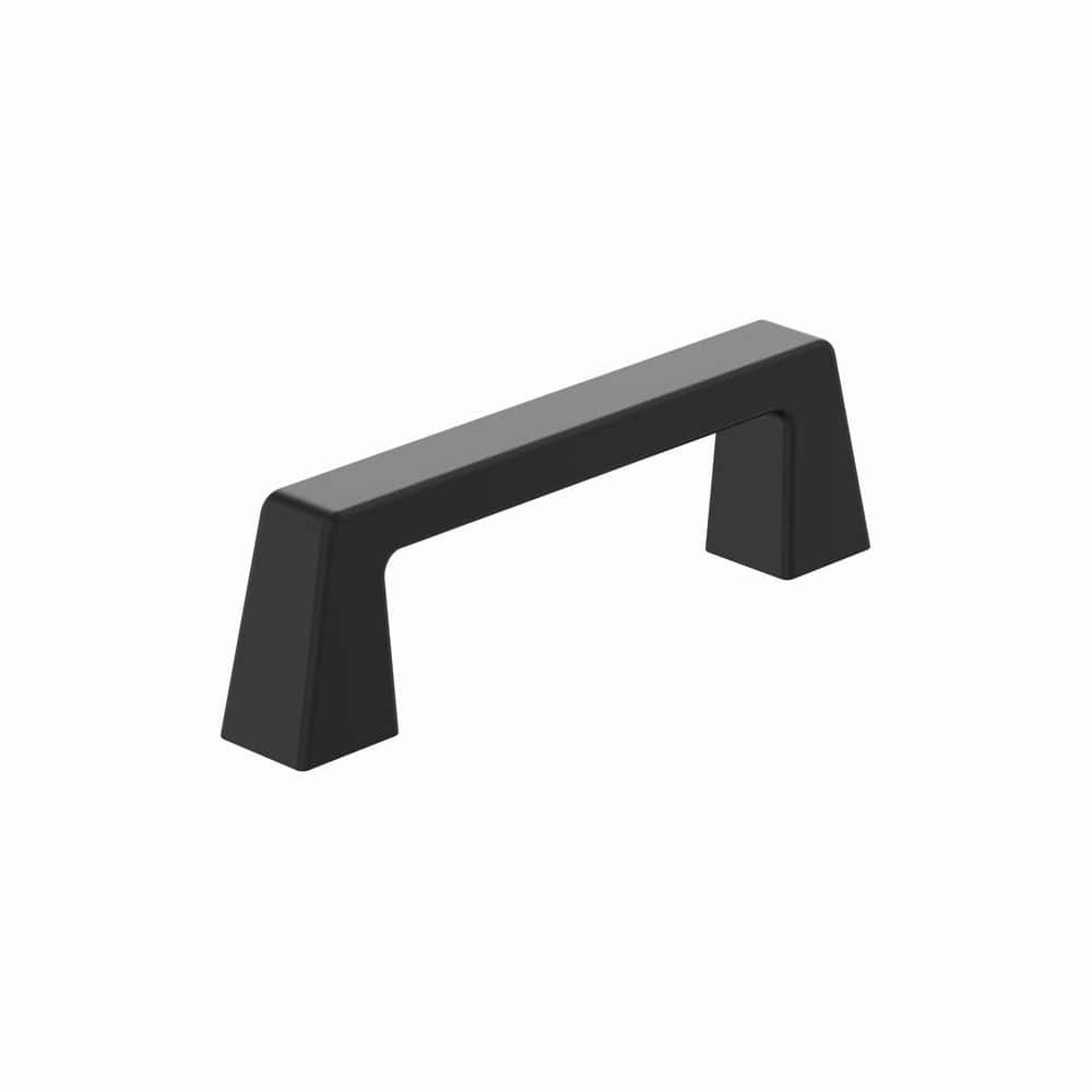 Halston 3 in. (76mm) Matte Black Arch Cabinet Pull price history on PriceWatchPro