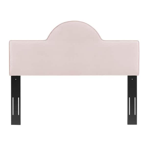 MODWAY Dawn Pink Velvet Full/Queen Performance Headboard