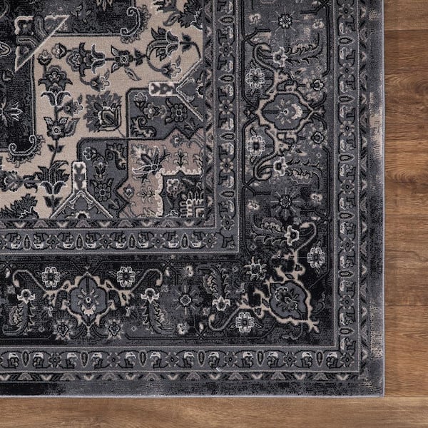 Halton Indigo Medallion Rug Runner