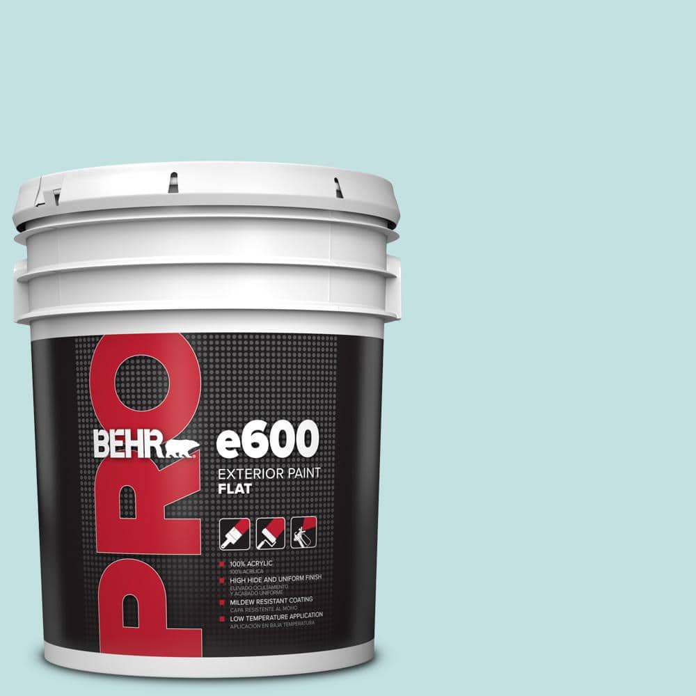 5 gal. #T17-04 Peek a Blue Flat Exterior Paint price history on PriceWatchPro