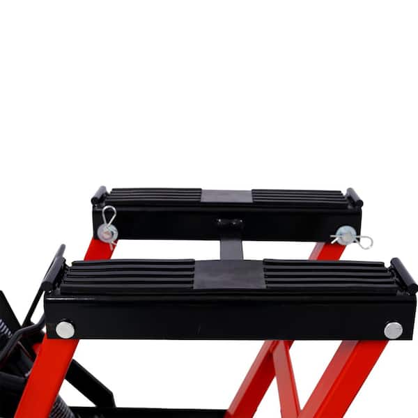 WRIGHTMASTER 1500 lbs Capacity Portable Hydraulic Motorcycle Lift