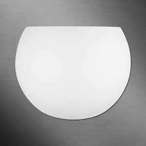 Piedmont 1-Light White Wall Sconce