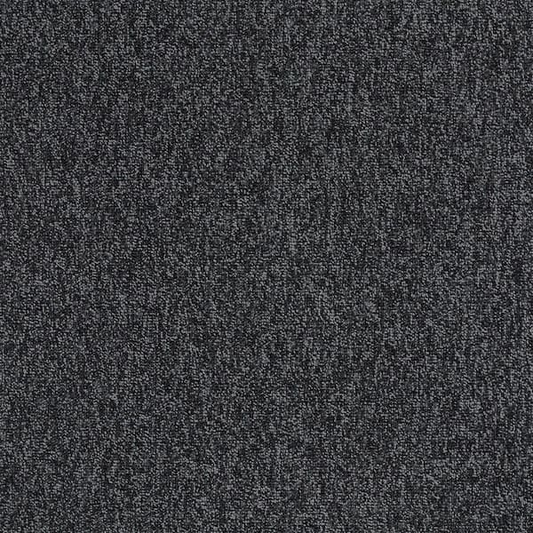 Wild-Cascad-Gray Commercial/Residential 24 in. x 24 in. Glue-Down Carpet Tile Square (48 sq. ft.)