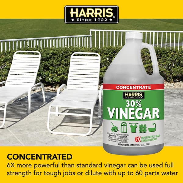 Harris - 128 oz. 30% Vinegar All Purpose Cleaner Concentrate