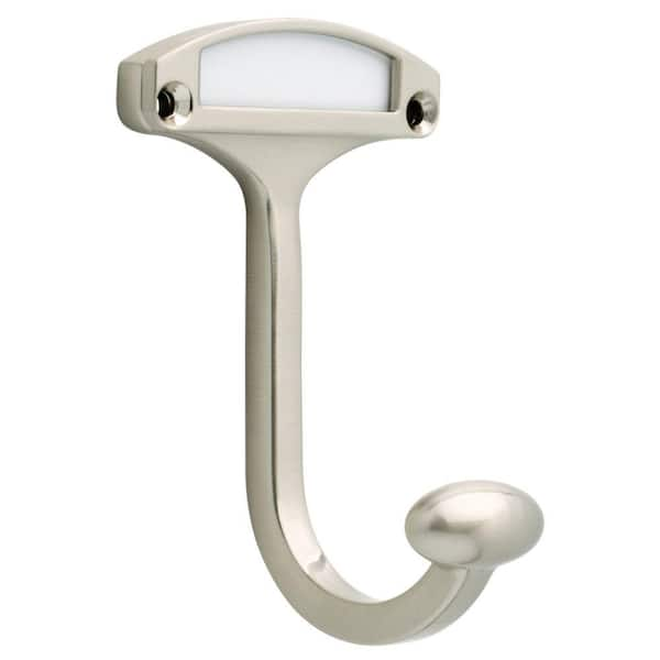 Liberty 3 in. Satin Nickel File Wall Hook