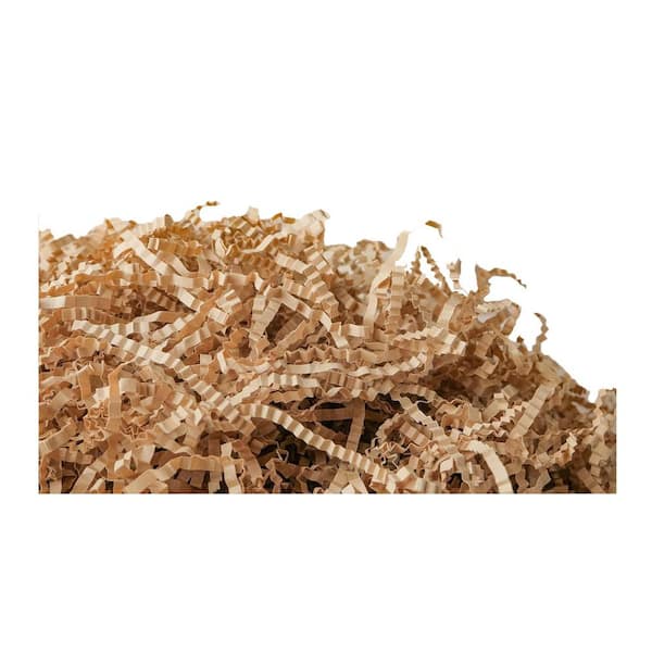 0.5 lb. Crinkle Cut Paper Shred Kraft for Gift Wrapping Basket Filling Eco-Friendly Cushioning Material