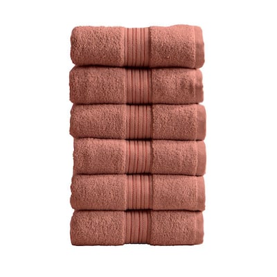 Caro Home 6-Piece Ginger Coventry Cotton Towel Set 6PC2476T26732 - The Home  Depot