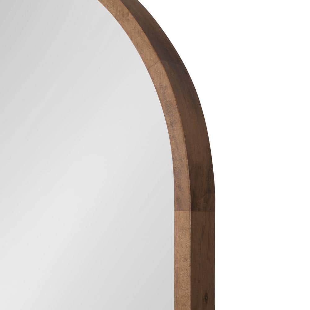 Rustic Brown Poplar Wood Rectangular Bathroom Vanity