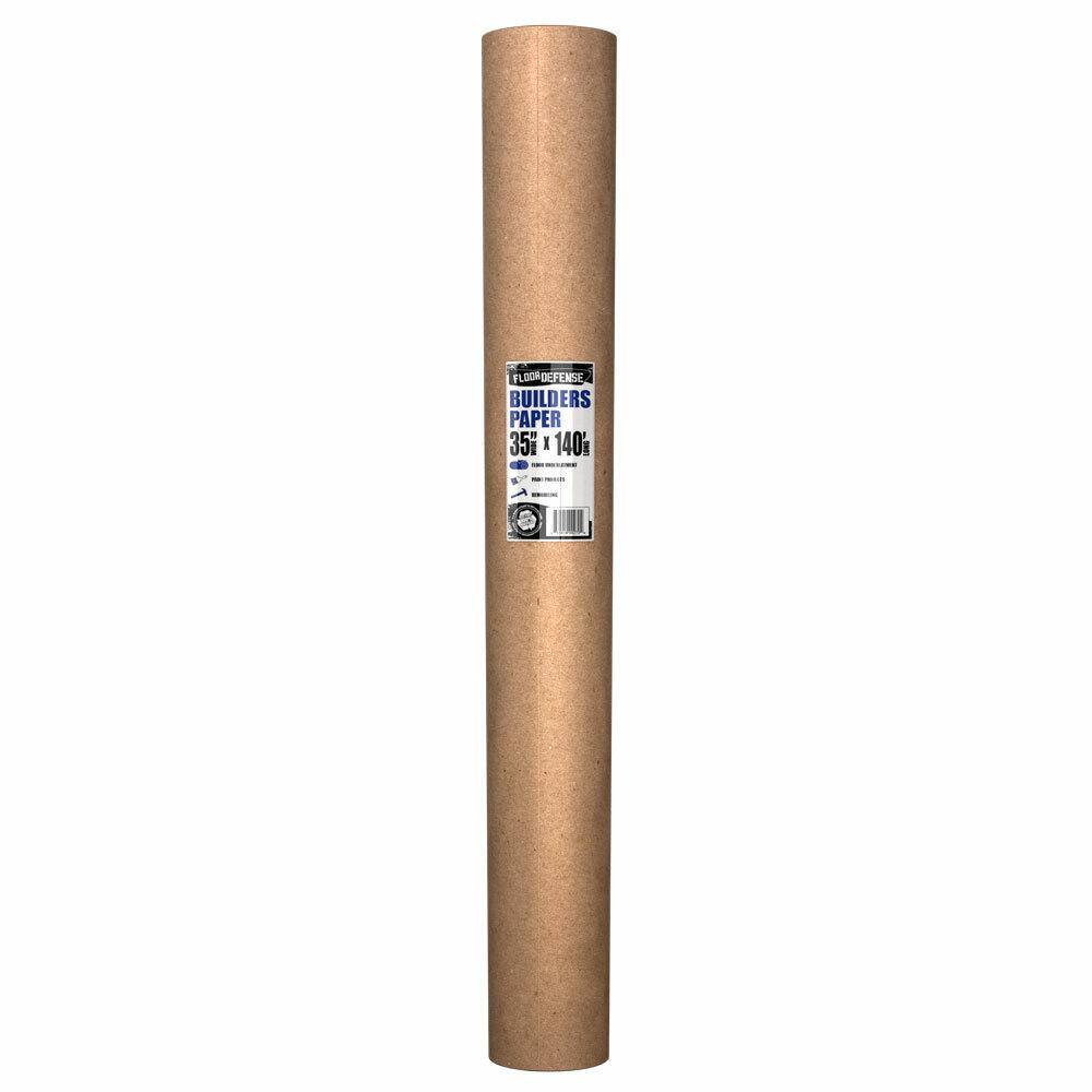 35 in. x 140 ft. Brown Builder's Paper