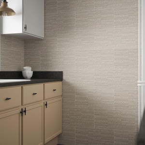 Hickory Ridge Beige 10 in. x 20 in. Matte Textured Ceramic Wall Tile (10.76 sq. ft./Case)