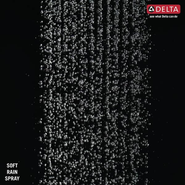 Vero 1-Spray Patterns 2.50 GPM 5.67 in. Wall Mount Fixed Shower Head in Venetian Bronze