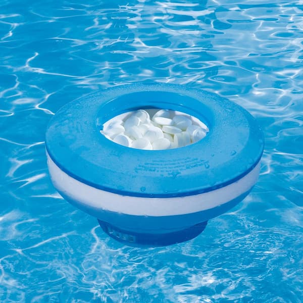 Funsicle Floating Chlorine / Bromine Dispenser for Spas, Hot Tubs