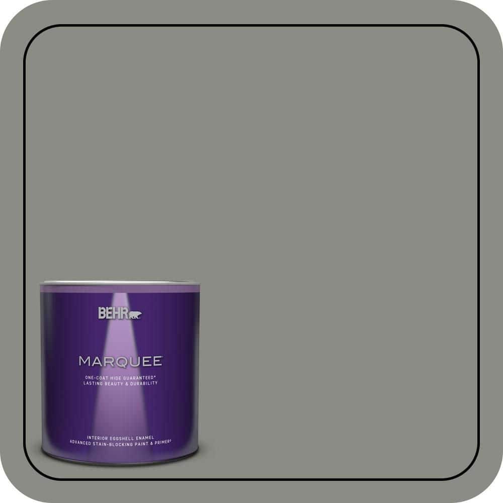 1 qt. #N380-5 Naturalist Gray One-Coat Hide Eggshell Enamel Interior Paint & Primer price history on PriceWatchPro