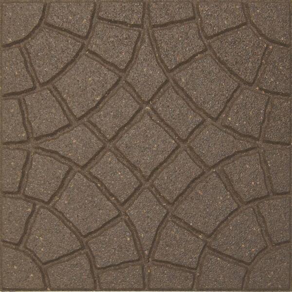 Envirotile Bella Rocca 18 in. x 18 in. Earth Paver (4-Pack)