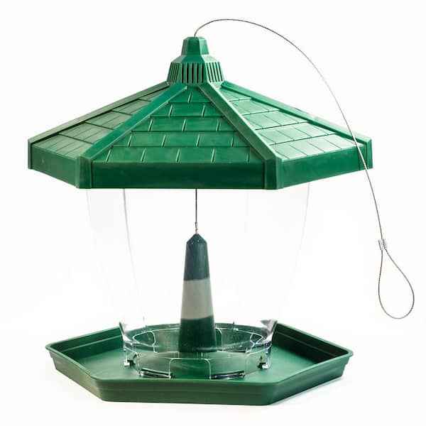 Perky-Pet Grand Chalet Plastic Hanging Bird Feeder - 4 lb. Capacity
