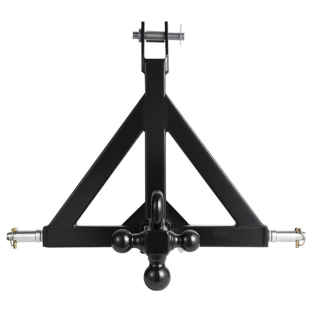 3-Point Trailer Hitch 2 in. Receiver, 3pt Quick Hitch Attachment with 3-Trailer Balls, Tractor Tow Drawbar ADApter price history on PriceWatchPro
