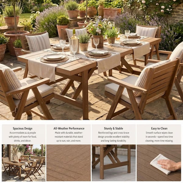 costway rattan wicker umbrella patio side table Costway Brown Rattan Wicker Steel Side Table with Umbrella Hole for Outside  and Balcony