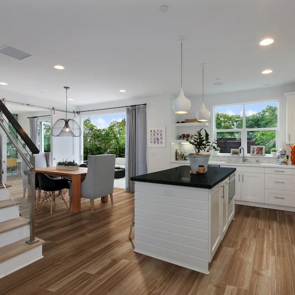 Havencrest Saddle 8 in. x 36 in. Matte Porcelain Wood Look Floor and Wall Tile (448 sq. ft./Pallet)