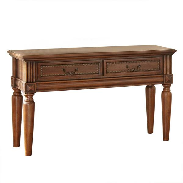 Unbranded Davina Warm Brown Cherry Sofa Table