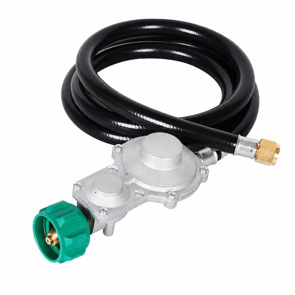 5 ft. Propane Grill Regulator and Hose Replacement for Outdoor Grill Maintenance and Repair Stage