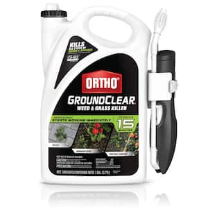 Groundclear Weed and Grass Killer Ready-to-Use 1 Gal. Ready-to-Use with Comfort Wand, OMRI Listed