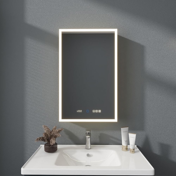 SJ STAR&JANE 20 in. W x 32 in. H Rectangular Aluminum