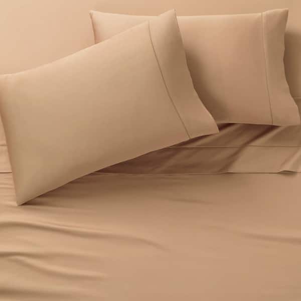 500 Thread Count Egyptian Cotton Sateen Solid Sheet Set