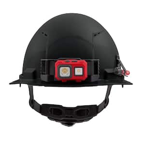BOLT Black Type 1 Class C Front Brim Vented Hard Hat with 6-Point Ratcheting Suspension (10-Pack)