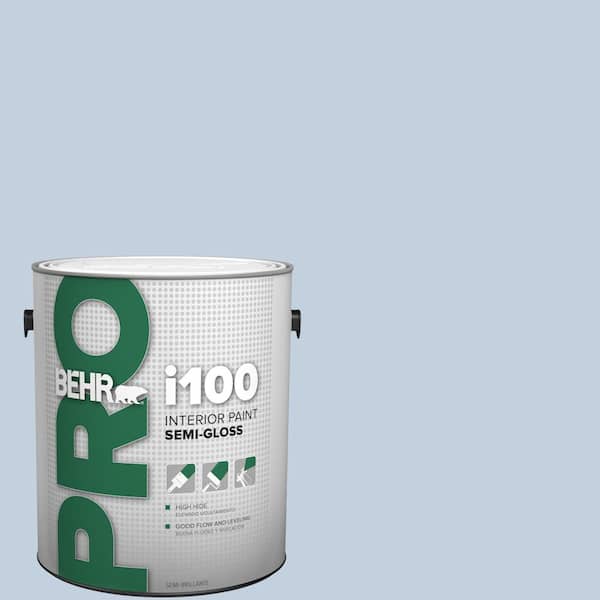 BEHR PRO 1 gal. #580E-2 Saltwater Semi-Gloss Interior Paint