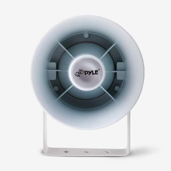 Unbranded Aluminum 5.6 Inch Indoor and Outdoor PA Horn Speaker 70 Volt 8 Ohms, White