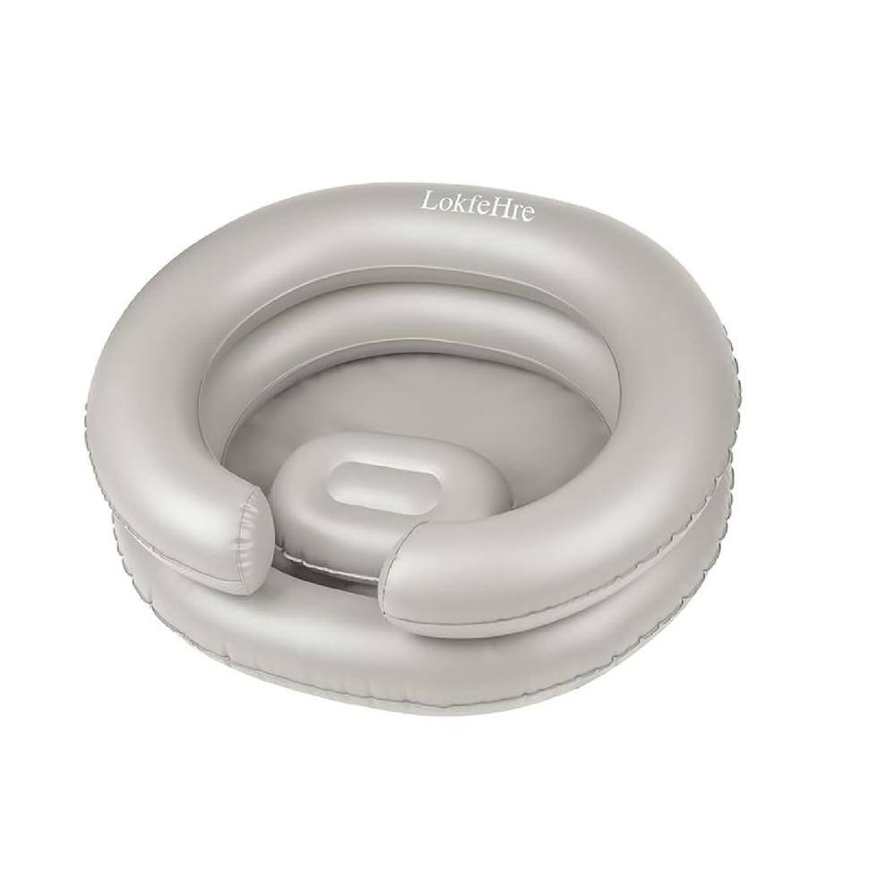 Portable Inflatable Hair Washing Basin for Bedridden with Inflatable Shampo