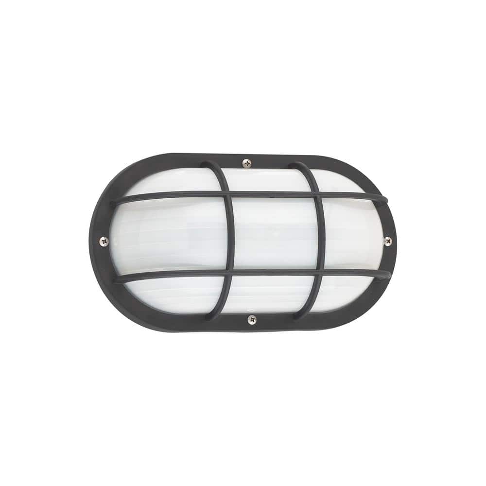 Bayside 1-Light Black Outdoor 5 in. Wall Lantern Sconce price history on PriceWatchPro