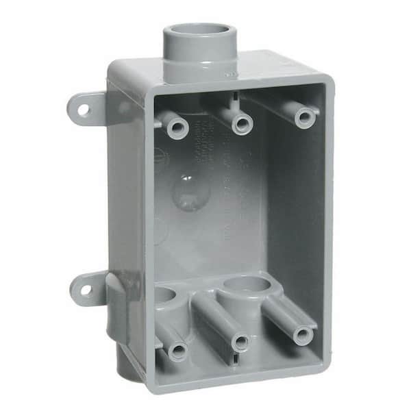 Carlon 1-Gang 19 cu. in. 1/2 in. PVC Type FSCC FS Box (E979DFN-8-HD)