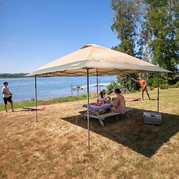 Coleman OASIS 13 x 13 Canopy in Light Oak 2208112 - The Home