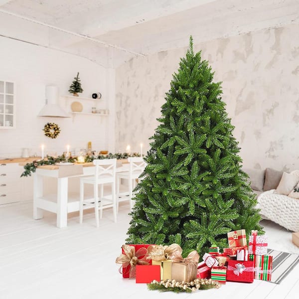 5 ft. Artificial Christmas Tree Fir 600 Hinged Tips Patio Home