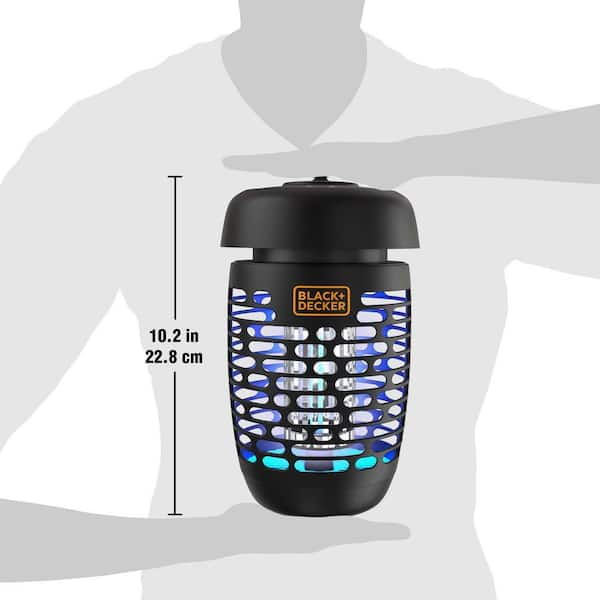 BLACK+DECKER Indoor/Outdoor Bug Zapper Mosquito and Fly Trap CY