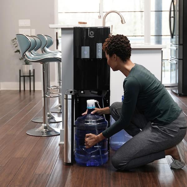 Primo Stainless Steel Water Dispenser with Single Ice Maker 601363