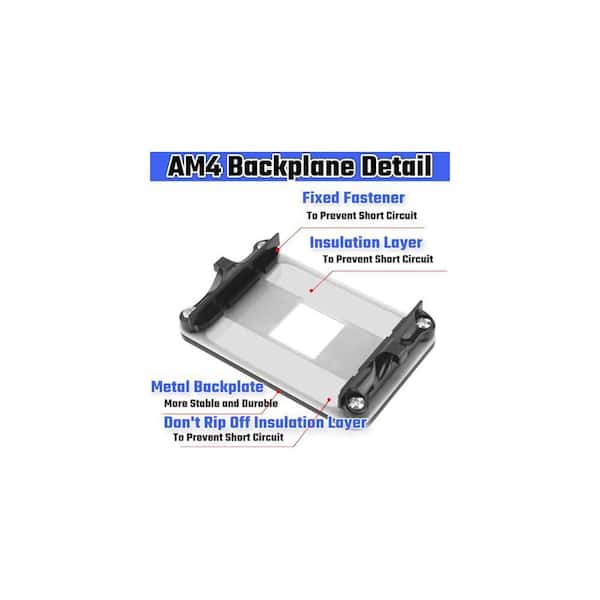 Lukyamzn AM4 CPU Heatsink Bracket Mounting Hole 90x54mm Socket