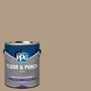1 gal. PPG1077-4 Weathered Wood Satin Interior/Exterior Floor and Porch Paint