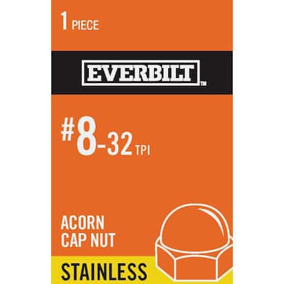 #8-32 Stainless Steel Cap Nut