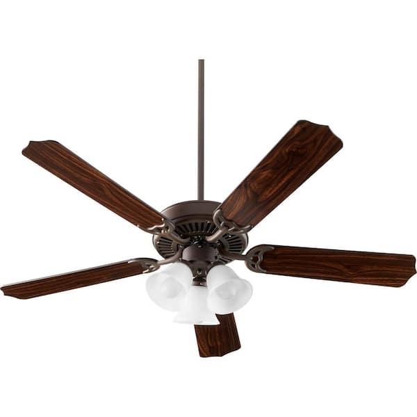 Quorum INTERNATIONAL Capri x 52 in. Indoor Oiled Bronze Ceiling Fan